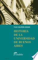 Libro Historia de la Universidad de Buenos Aires