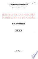 Historia de las misiones dominicanas de China
