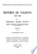 Historia de Valdivia, 1552-1952