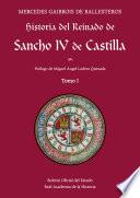 Libro Historia del Reinado de Sancho IV de Castilla