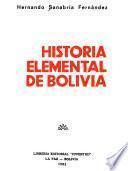 Historia elemental de Bolivia