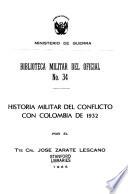 Historia militar del conflicto con Colombia de 1932