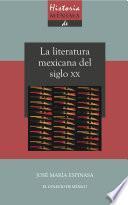 Historia mínima de la literatura mexicana en el siglo XX
