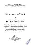 Homosexualidad y transexualismo