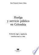 Huelga y servicio público en Colombia
