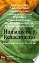 Libro Humanismo y Renacimiento