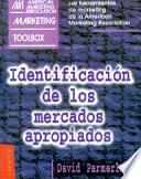 Libro Identificación de los mercados apropiados