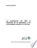 IICA: La Contribucion del IICA al Desarrollo de la Agricultura y las Comunidades Rurales en El Salvador