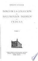 Indice de la Colección de documentos inéditos de Indias: Indice alfabético de personas