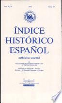 Indice Historico Espanol publicacion semestral