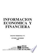 Información económica y financiera