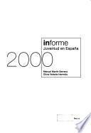 Libro Informe juventud en España, 2000
