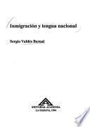 Inmigración y lengua nacional