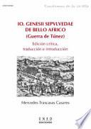 Libro Io. Genesii Sepvlvedae de Bello Africo (Guerra de Túnez)