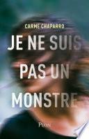 Libro Je ne suis pas un monstre