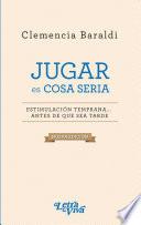 Libro Jugar es cosa seria