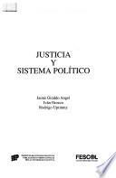 Justicia y sistema político