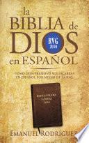 Libro La Biblia de Dios en Español