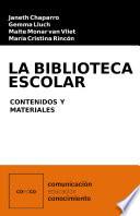 Libro La biblioteca escolar