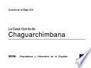La Casa-quinta de Chaguarchimbana