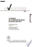 La dinámica de la investigación social en Jalisco, 1996-1997