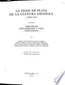 La Edad de Plata de la cultura española (1898-1936)