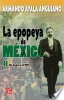 Libro La epopeya de México, II