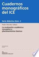 Libro La evaluación académica: conceptos y planteamientos básicos