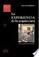 Libro La experiencia de la arquitectura