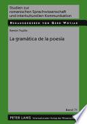 Libro La gramática de la poesía