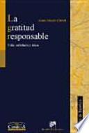 Libro La gratitud responsable