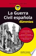Libro La Guerra Civil española para dummies
