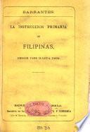 La instruccion primaria en Filipinas