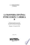 La masonería española entre Europa y América