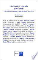 Libro La narrativa española (1916-1931)