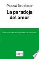 Libro La paradoja del amor