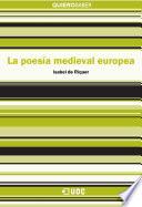Libro La poesía medieval europea