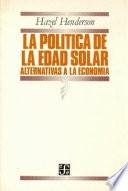 Libro La política de la edad solar