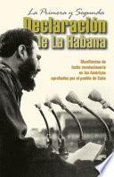 Libro La Primera y Segunda Declaración de La Habana