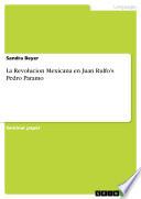 Libro La Revolucion Mexicana en Juan Rulfo's Pedro Paramo