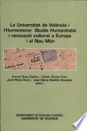 La Universitat de València i l’humanisme