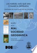 Libro Las Hurdes: más que una comarca deprimida. Centenario del viaje de Alfonso XIII (1922-2022). Boletín de la Real Sociedad Geográfica. Tomo CLIX (Número extraordinario 2022)