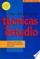 Libro Las más eficaces técnicas de estudio