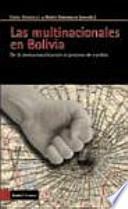 Libro Las multinacionales en Bolivia
