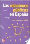 Libro Las relaciones públicas en España