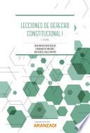 Libro Lecciones de Derecho Constitucional I