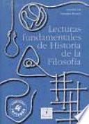 Libro Lecturas fundamentales de Historia de la Filosofía
