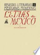 Libro Letras de México III, enero de 1941 - diciembre de 1942