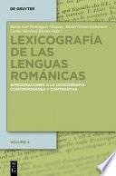Libro Lexicografia de las lenguas romanicas II