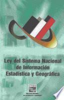 Ley del Sistema Nacional de Información Estadística y Geográfica